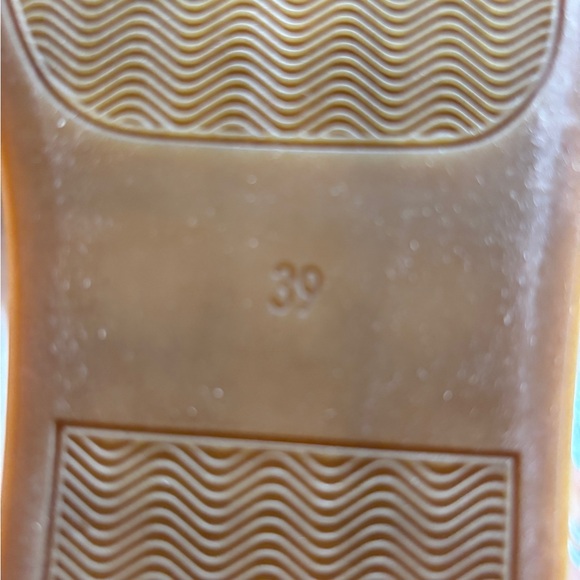 Monoprix Paris Black Leather Ankle Bootie Size 39 - Picture 6 of 6